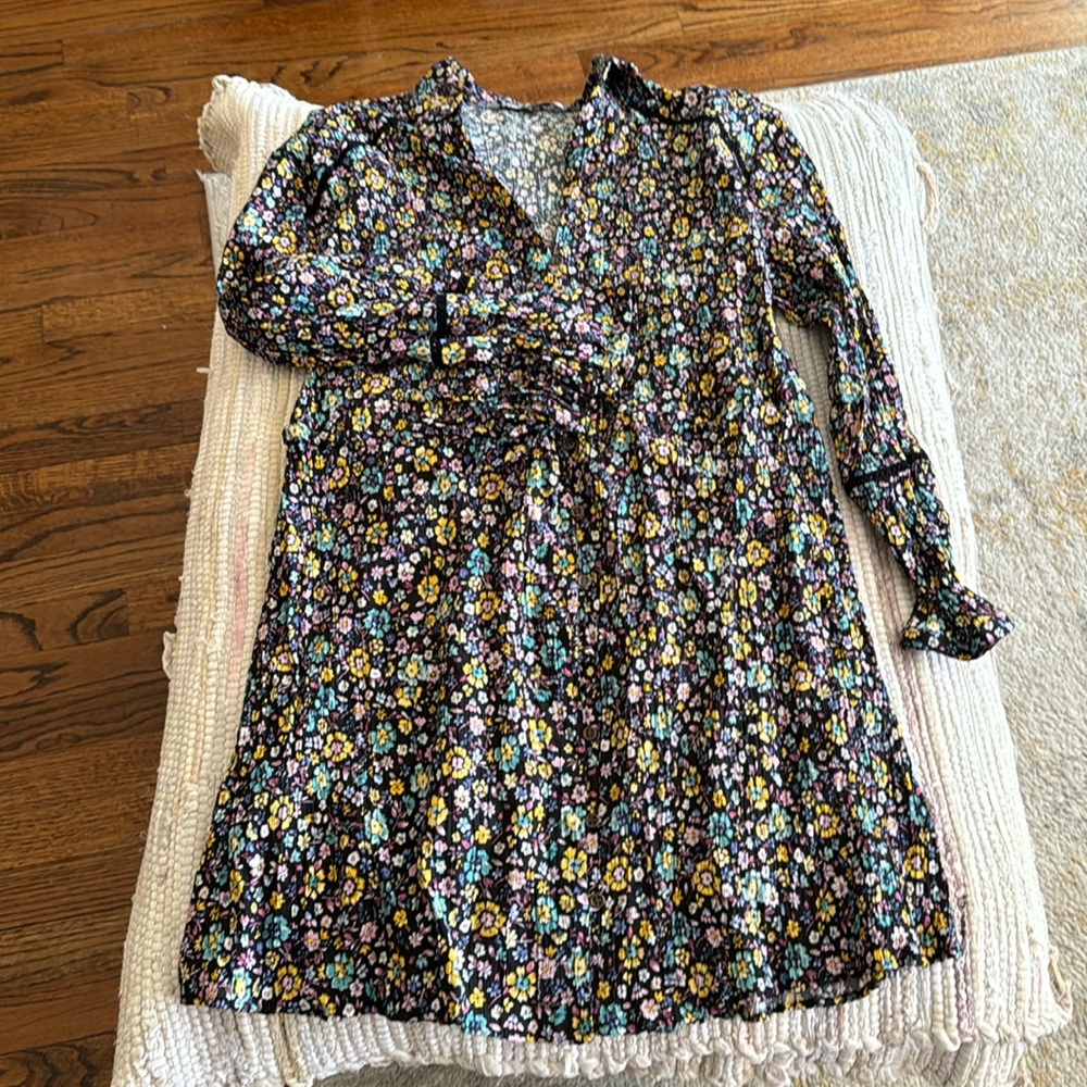 Zara floral dress size XL